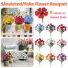 Artificial Flowers Home Simulation Creative Living Room Decoration Artificial Flower Bouquet