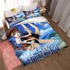 A Certain Scientific Railgun Sheets Quilt Covers Bedding Dormitory Sheets Three-piece Bedding Set Three-piece Soft Warm Bedding