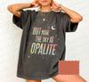 Camiseta Showgirl de Ópalo, Pero Ahora El Cielo Es Camiseta Gráfica Inspirada en TS de Ópalo