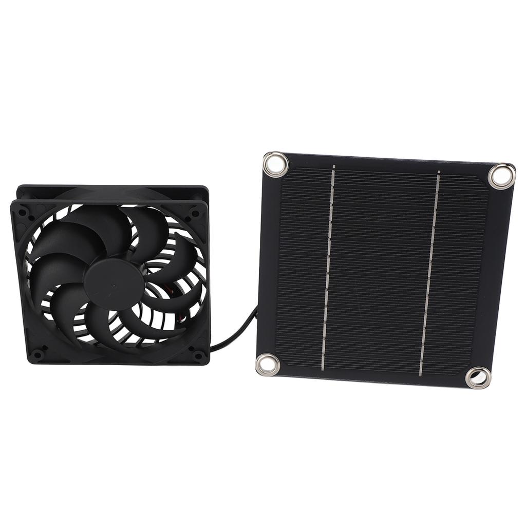 Kit Ventola Pannello Solare Silicio Monocristallino 5W 5V Kit Ventola di Scarico Pannello Fotovoltaico Solare