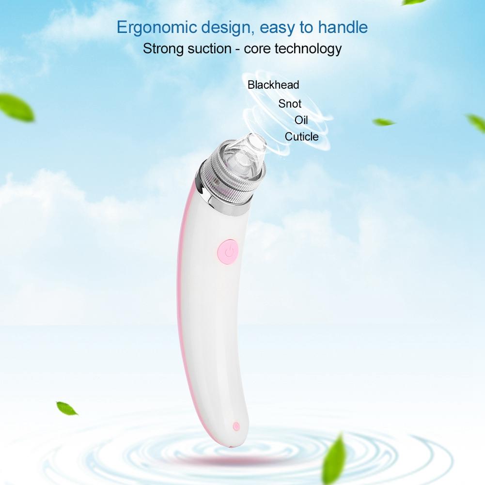 Baby Nasal Aspirator Electric Nose Cleaner Nasal    Blackhead Sucker Blue
