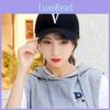 Embroidery Letter V Men Summer Sun Protection Baseball Cap Breathable Hat Women