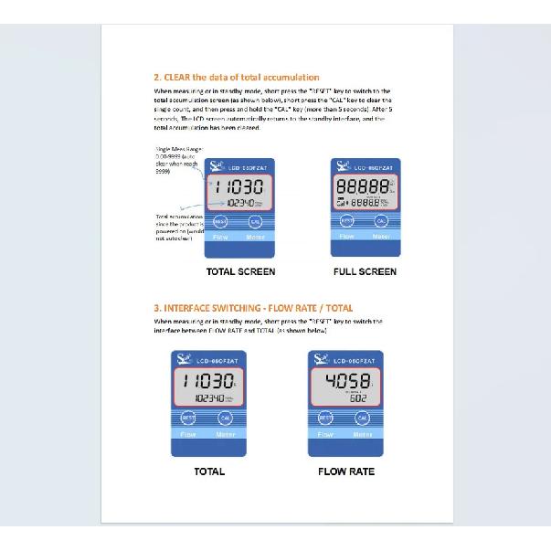 G1/2 G3/4 Inch Digital LCD Water Milk Oil Flow Sensor Meter Flowmeter Totameter Flow Measuring Instruments