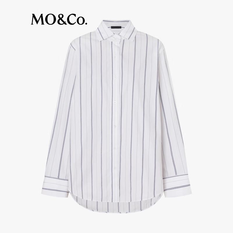 MO&Co. C+ Series Fall 2025 Long-Staple Cotton Striped Shirt