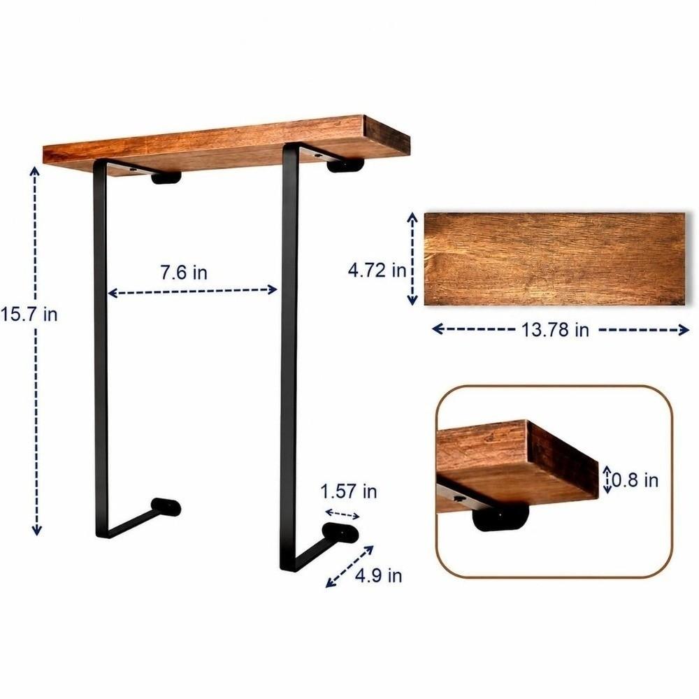 Bathroom Storage Double Pole Towel Rack Wall Mounted Towel Rack Bathroom Organizer