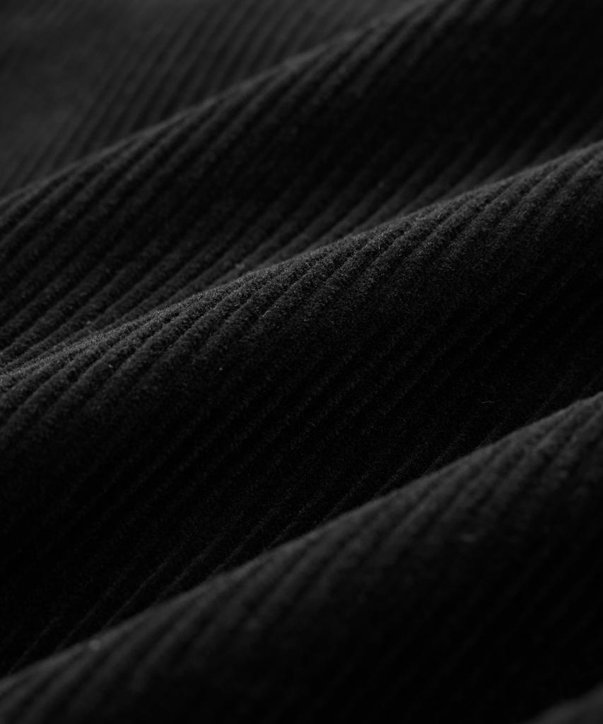 COVERNAT Corduroy Harrington Jacket Black