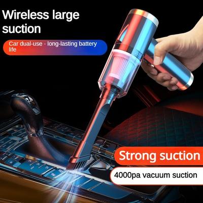 Car Cleaner Car Household Wireless High-Power Folding Strong Suction Handheld Small Vacuum Cleaner Car Supplies