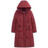 Fashion Woman Long Coat Winter Jackets Hooded Elegant Loose Thick Warm Plus Size Women's Parkas