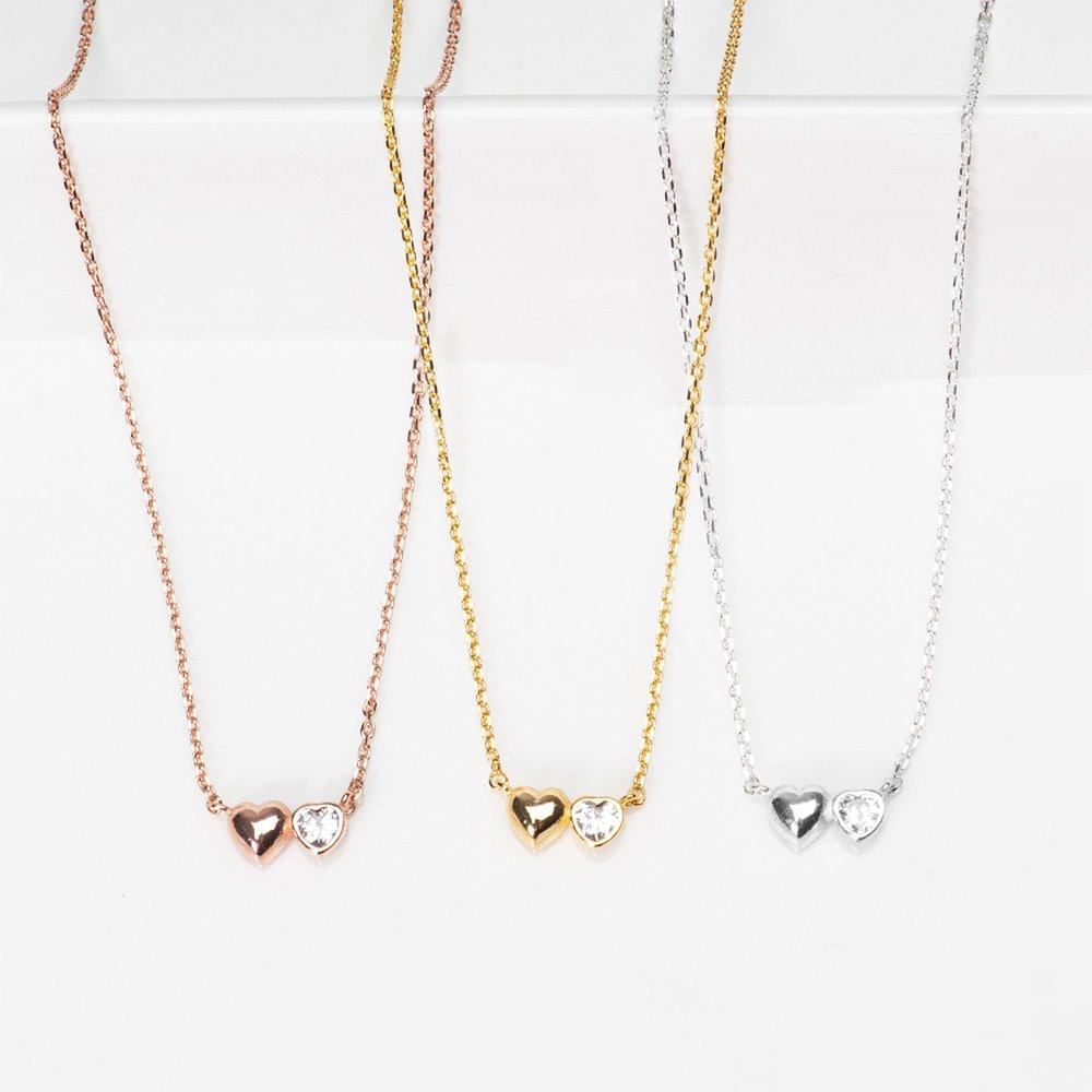 Heartnq Heart Silver Necklace