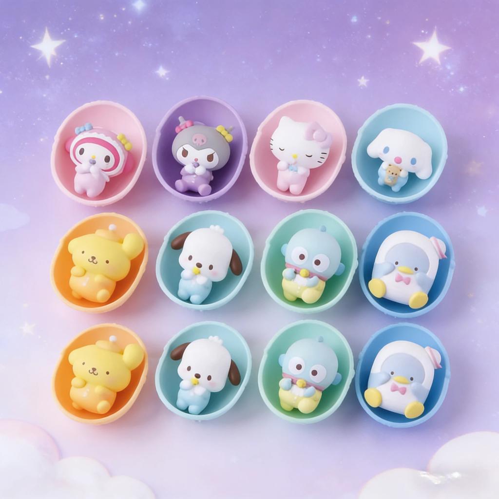 Latest Product In Stock Swaddling Clothes Design Food Plaything Kulomi Meileti Kt Cat Cute Desktop Decoration Surprise Present