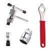 Mountain Bike Repair Tool Kit: Chain Breaker & Flywheel/Bottom Bracket Removal Tools