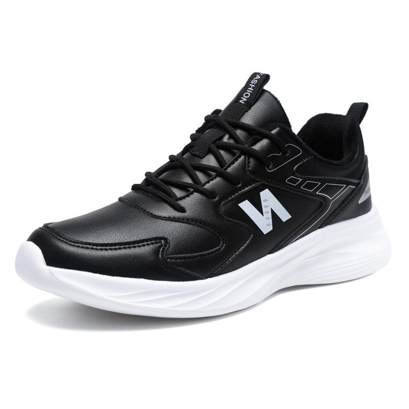 Herrenschuhe 2025 Herbst und Winter neu einzelne Baumwolle gleiche leichte weich besohlte Laufschuhe Paar Damen Freizeit Sport weiße Schuhe