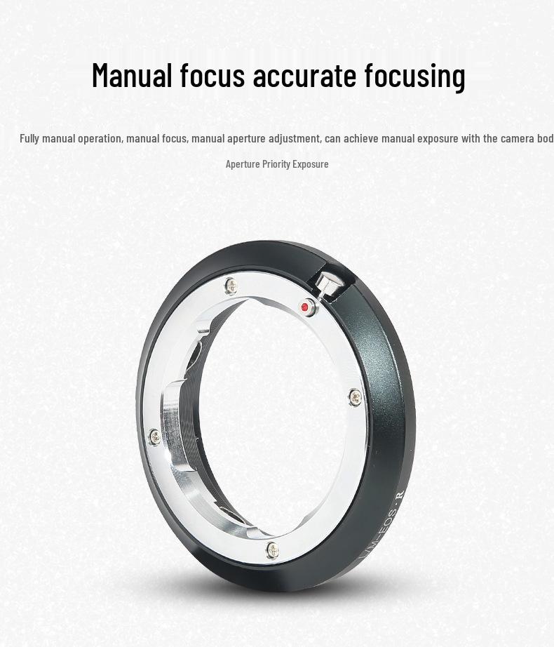 LM-EOSR Adapter for Leica M Lenses To Canon EOS R/RP/R5/R6 Cameras