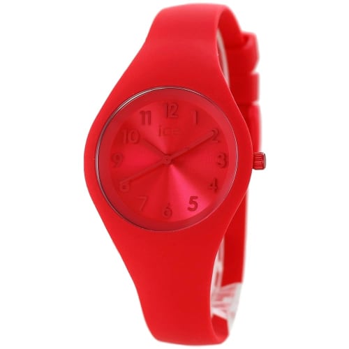Ice Watch Men's and Women's Ice Color Unisex Red Watch 017916 for 60th Birthday