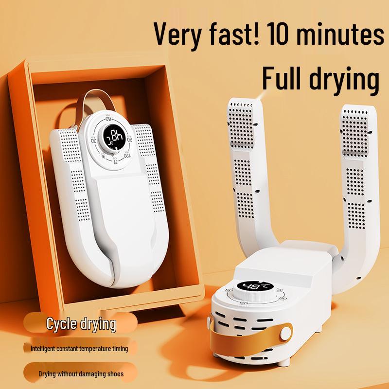 Intelligent Folding Retractable Shoe Dryer with Deodorizing Feature