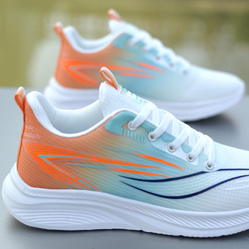 Men's Ice Silk Mesh Casual Sports Shoes Anti-Slip Running Shoes Men's Comfortable and Breathable Shoes