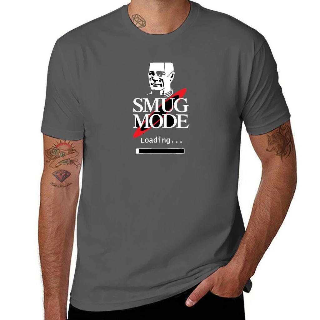 Smug Mode Smeg Head Red Dwarf Kryten Tshirt G Unisex T Shirts For Unisex T Shirts For Unisex Pack Cotton Tshirt