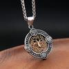 Vintage Viking Tree of Life Necklace 316L Stainless Steel Nordic Odin Amulet Pendant For Men Women Fashion Jewelry