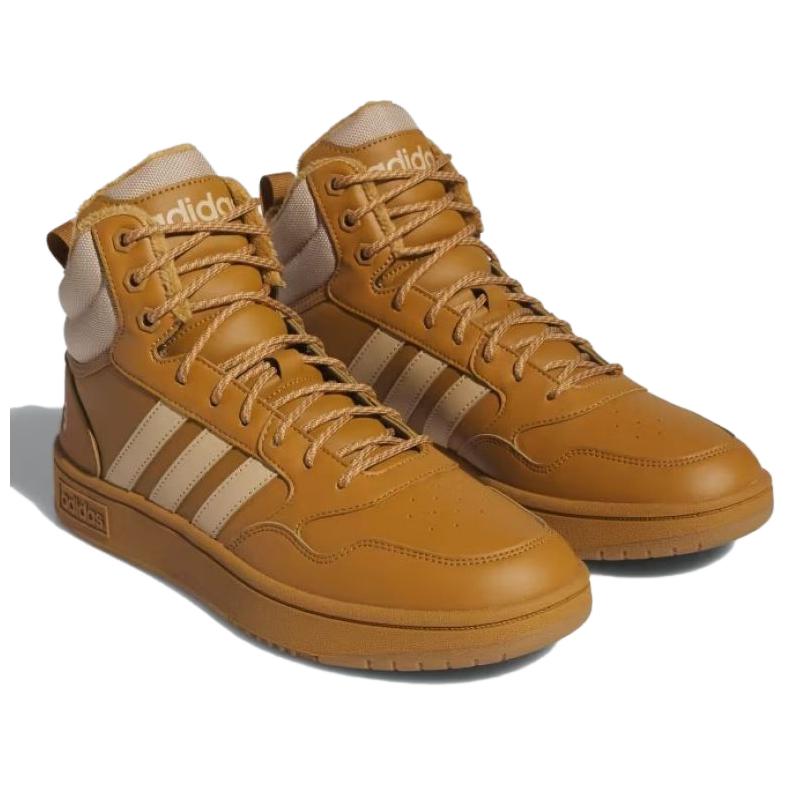 Adidas Hoops 3.0 Mid Winterized Classic Fur Lining Mesa Magic Beige IF2636