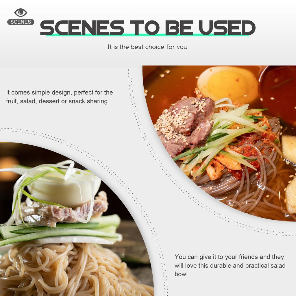 Stainless Steel Food Serving Bowl Multipurpose Household Bowl for Rice Soup Noodles Kitchen Tableware Kitchen Gadget