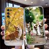 QT14 Cute Corgi dog New High-End Phone Case for Samsung Galaxy A04 A04S A05 A05S A14 A23 A34 A54 M23 M52 M53 A55 A35