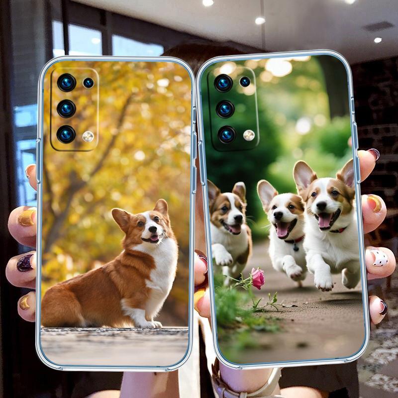 QT14 Cute Corgi dog New High-End Phone Case for Samsung Galaxy A04 A04S A05 A05S A14 A23 A34 A54 M23 M52 M53 A55 A35
