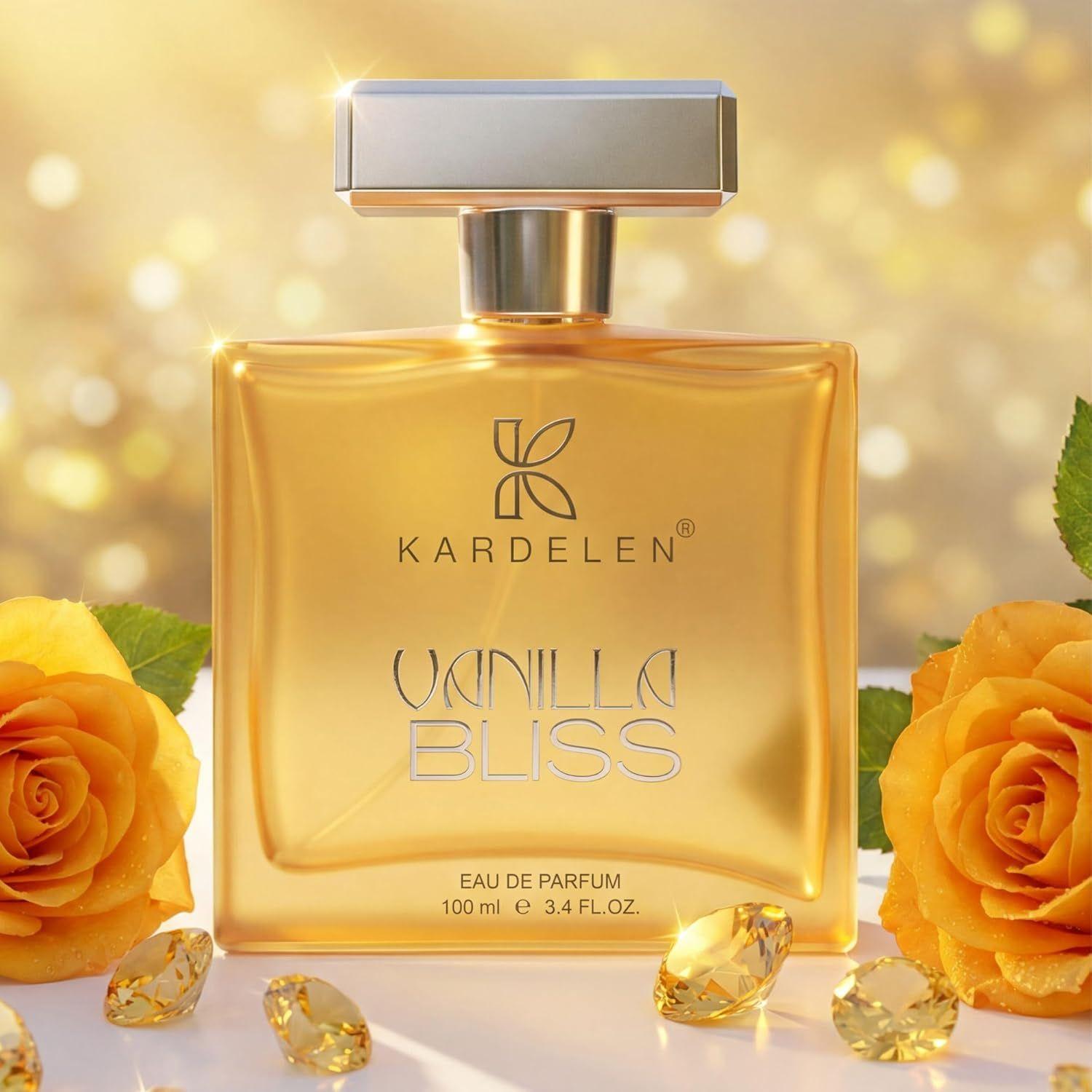 VANILLA BLISS Women | Long-Lasting Perfume For Woman | Long Lasting Fragrance | Premium Oriental Gourmand Fragrance | 100ml
