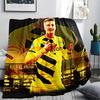 Marco Reus, Coperta di Flanella con Fantasia, Alta Qualità, Confortevole per Tutte le Stagioni, Decorazione per la Casa, Calore e Comfort, Perfetta per Regali.