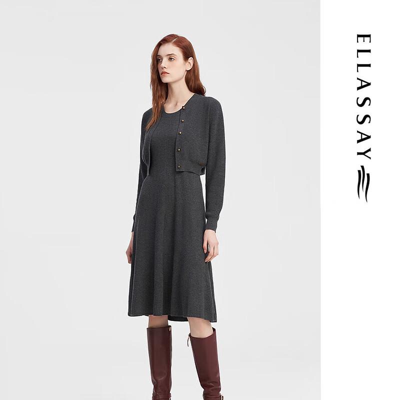 

ELLASSAY Serene Feel Wool Knit Dress L