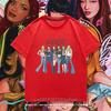 Stylish Katseye Idol Figure T Shirt Kpop Unisex Short Tee Boys Girls Megan Daniella Manon Lara Sofia Yunchae Street Fashion Top