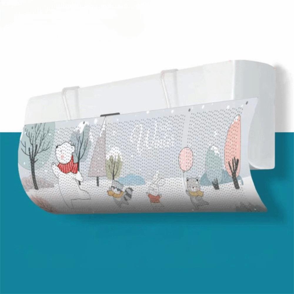 Blow-Proof Wind Guide Cover Universal Adjustable Deflector Outlet Baffle Air Conditioner Outlet