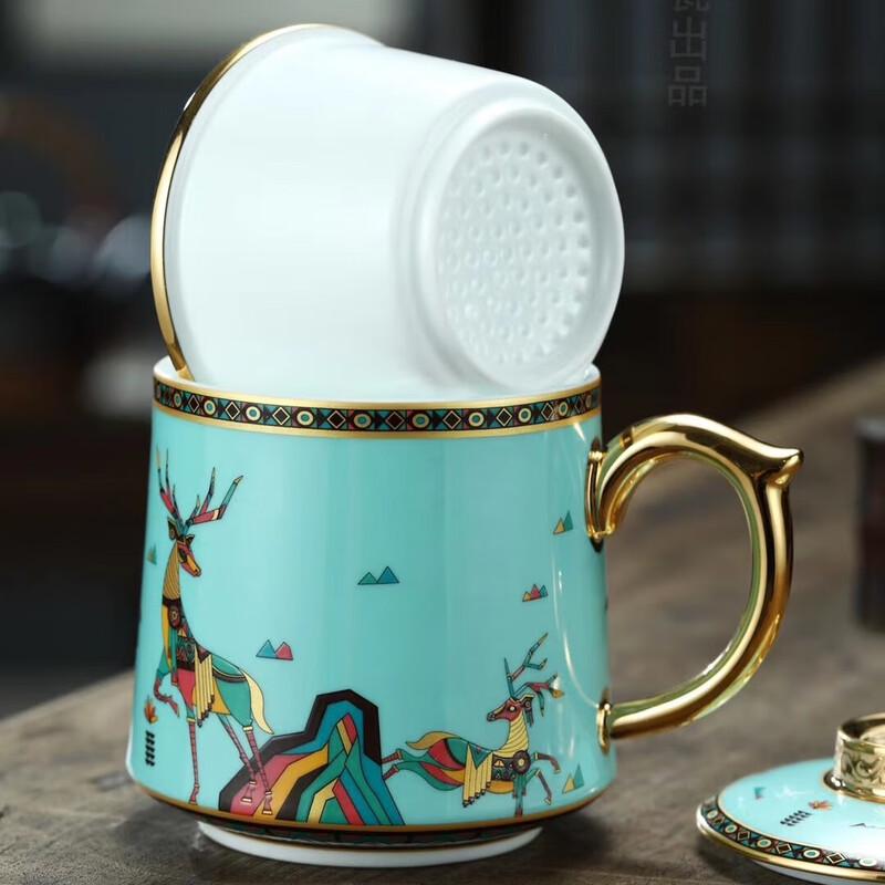 Jingdezhen Enamel Ceramic Tea Cup