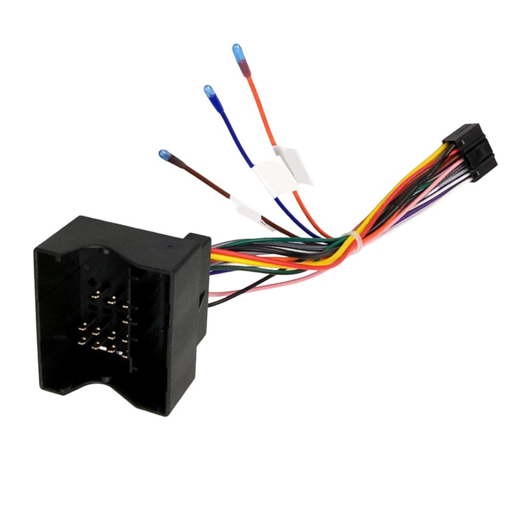 For Ford for Focus MK2 Specific 16PIN For Android Radio Wiring Harness Power Cable Adapter for Car Stereo Replacement Radio Accessories 4