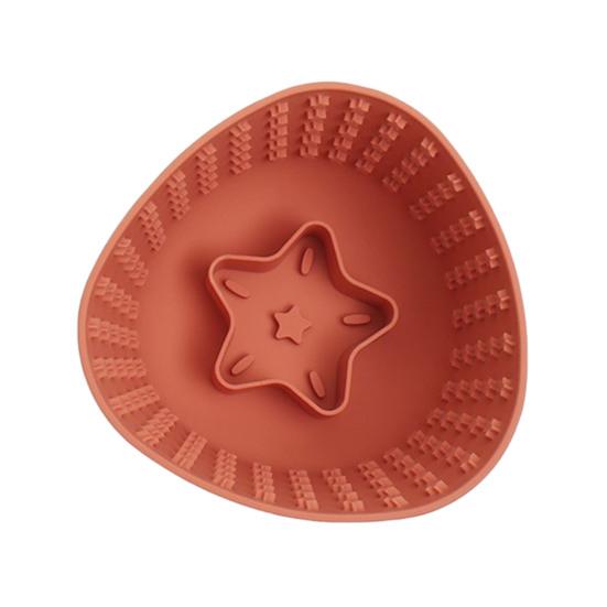 Silicone Pet Slow Feeder Bowl Anti-Choking Non-slip Easy Clean Slow Down Eating Food Bowl for Small Medium Large Breed Dogs Cats