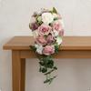 Bouquet Sposa a Cascata Photo Prop Giardino di Fiori a Cascata Style per Spose