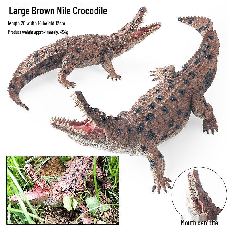 Wildlife Simulation Model: Tiger, Lion, Panda, Elephant, Rhinoceros, Kangaroo, Leopard, Horse, Sheep Toy Set