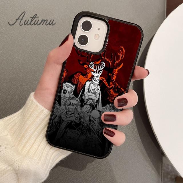 BEASTARS Phone Case for iPhone 11 12 13 14 Pro Max mini X XR XS SE 2020 5 6S 7 8 Plus Samsung Galaxy S21 S22 Cover shell