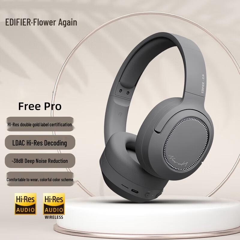 

EDIFIER Hua Zai Free Pro Wireless Noise-Cancelling Headphones