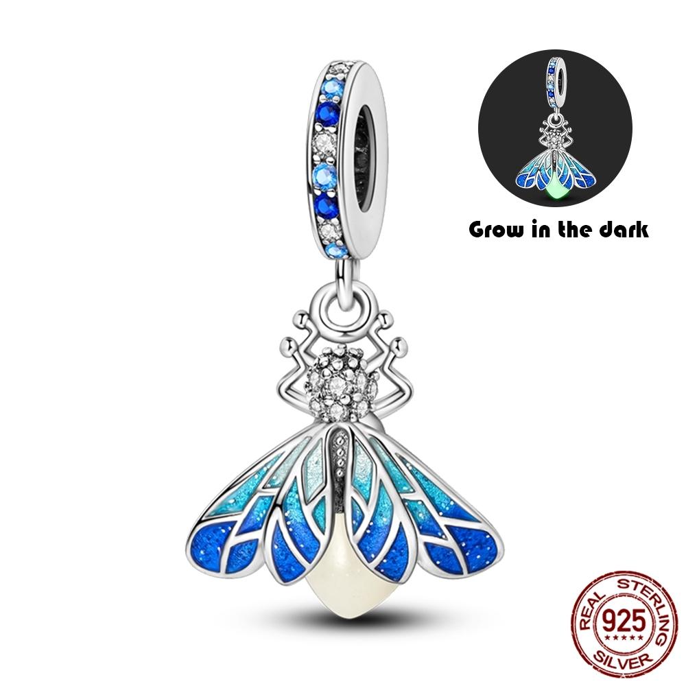 New Incopper Charms Luminous Firefly Stars Charm Fit Originalbracelets Pendants For Women Beads Diy Party Jewelry