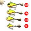 Tail Spinner Fishing Lure 5G 7G 10G 14G 20G Metal Vib Rotating Tail Swimbait Trout Spinner Bait Bass Fishing