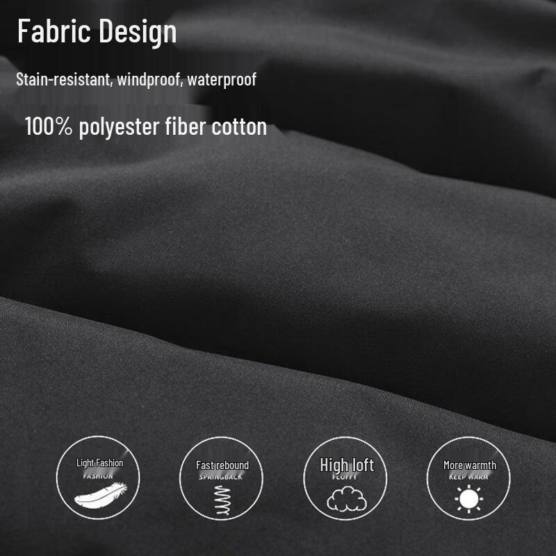 JEANSWEST Men's Autumn/Winter Hooded Padded Jacket