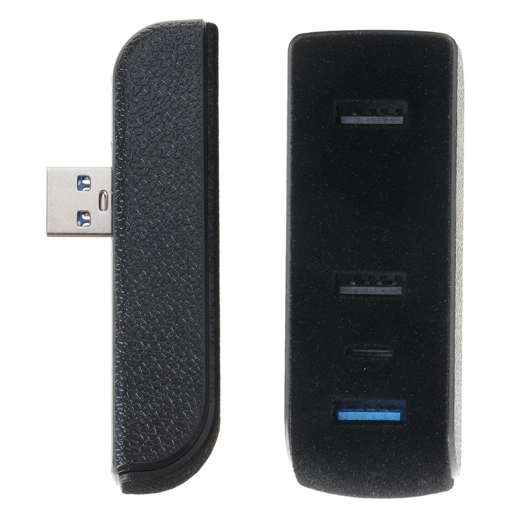 Glovebox USB Hub Port Suitable for Car 3/Y Docking Station 4 In 1 Game Co-pilot Spiliter Upgrade Data Transfer Adapter