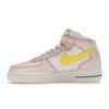 Nike Air Force 1 07 Mid Feel Love Women Sneakers White Pearl-Pink Action-Green FD0869-100