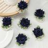 6PCS/SET Artificial Rose Flower Wrist Flower Silk Flower Beautiful Bridesmaid Corsage Exquisite Wedding Wrist Corsage