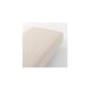MUJI Washed Fitted Sheet, Queen Size (160 X 200 X 18-28cm), Light Beige, 76184195