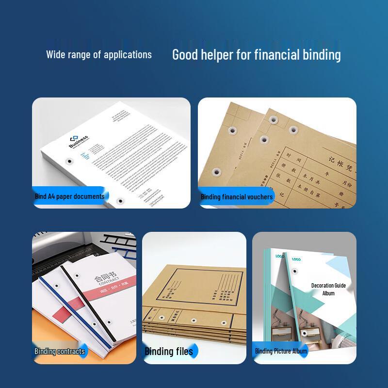 GEPAD Electric Hot Melt Financial Binding Machine CN plug (adapter included)