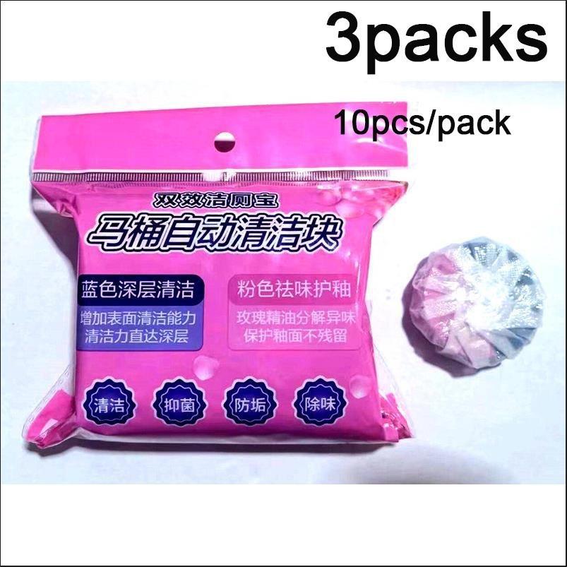 10pcs/pack Toilet Cleaning Tablets Toilet Bowl Cleaner Automatic Tank Bowl Cleaning Toilet Expert