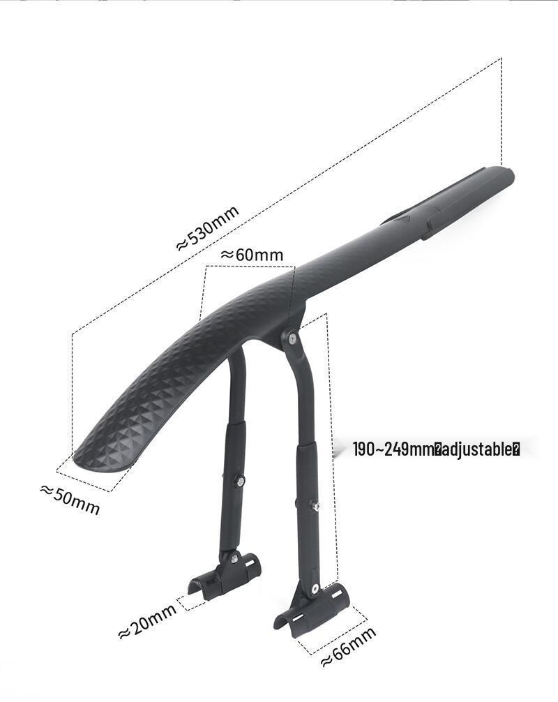 Lightweight Waterproof Road Bike Front & Rear Fender Set