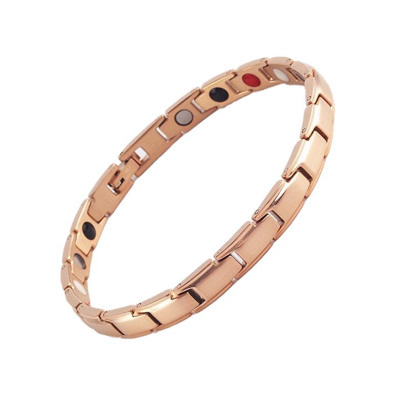 Знімний магнітний браслет для чоловіків: Екологічна європейська та американська біжутерія зі сплаву для пар