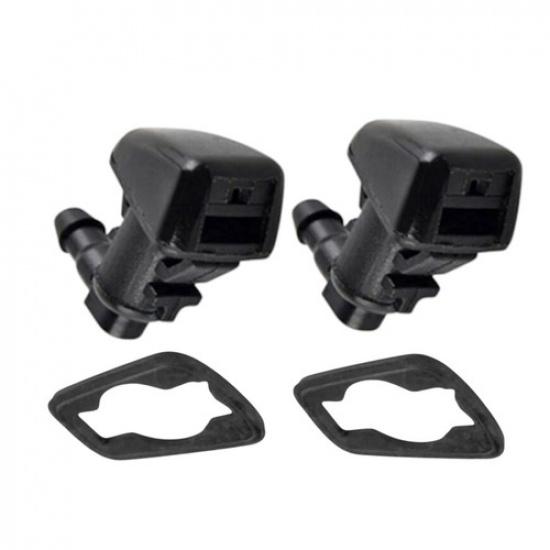2 Pieces Windshield Washer Nozzle Front L/R Fits: Jeep Grand Cherokee 2011-